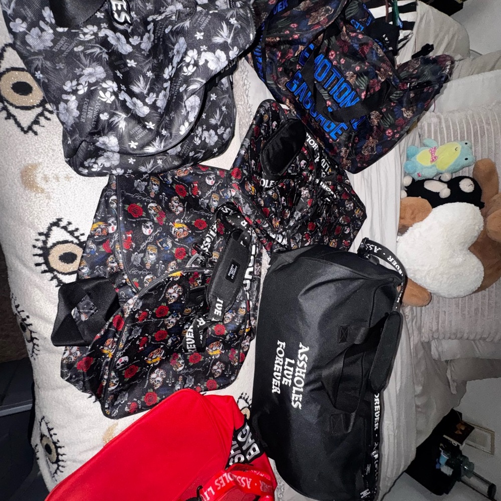Assholes Live Forever Gym Bag Collection